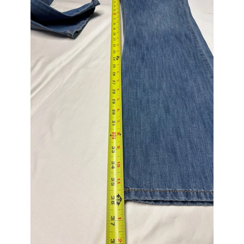 Levi 527 Slim Bootcut Jeans Mens W32 L36 Medium Wash Blue Denim 05527-0175